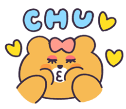 Miss Bear! sticker #8664993