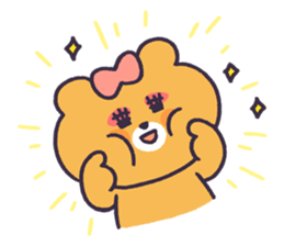 Miss Bear! sticker #8664999
