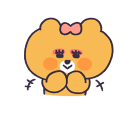 Miss Bear! sticker #8665000