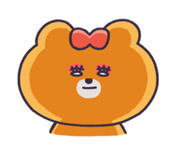 Miss Bear! sticker #8665008