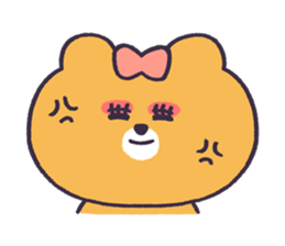 Miss Bear! sticker #8665009