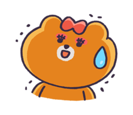Miss Bear! sticker #8665011