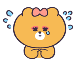 Miss Bear! sticker #8665014