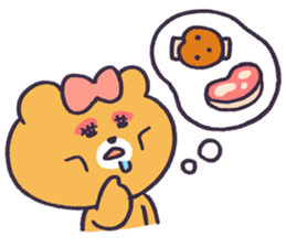 Miss Bear! sticker #8665020