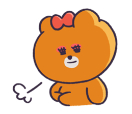 Miss Bear! sticker #8665021