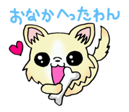 Cream-colored puppy2 sticker #8665419