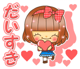 Lovely lovely girls sticker #8665611