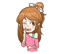 My name is Khaw-Fang (EN) sticker #8665828