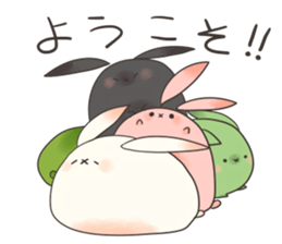 daihukuusagi sticker #8665972