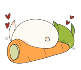 daihukuusagi sticker #8665982