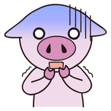 Daily life of the pig 2 sticker #8666715