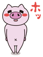 Daily life of the pig 2 sticker #8666730