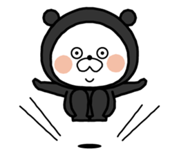 White bear "SUITKUN" sticker #8666916