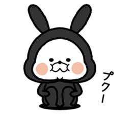 White bear "SUITKUN" sticker #8666919