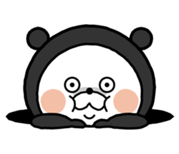 White bear "SUITKUN" sticker #8666931