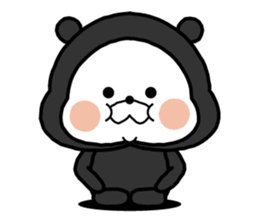 White bear "SUITKUN" sticker #8666935
