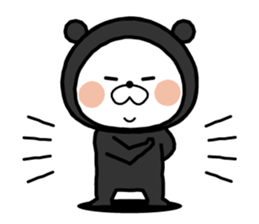 White bear "SUITKUN" sticker #8666938