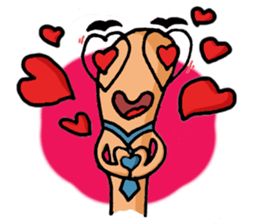 Mr.Finger (EN) sticker #8667509