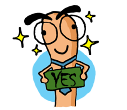 Mr.Finger (EN) sticker #8667512