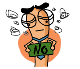 Mr.Finger (EN) sticker #8667513