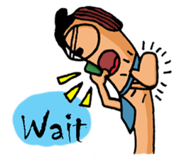 Mr.Finger (EN) sticker #8667538