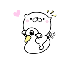 Lovely baby cat 2 sticker #8667976