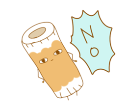 TOFU & SPROUT + FISH SAUSAGE sticker #8668111