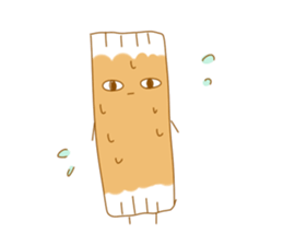 TOFU & SPROUT + FISH SAUSAGE sticker #8668123