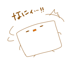 TOFU & SPROUT + FISH SAUSAGE sticker #8668130