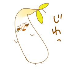 TOFU & SPROUT + FISH SAUSAGE sticker #8668132