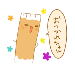 TOFU & SPROUT + FISH SAUSAGE sticker #8668139