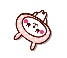 Cute rabbit Hood 3 sticker #8668527