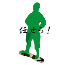 Army Man sticker #8669189