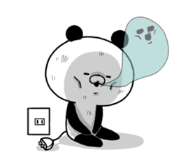 Loose panda. sticker #8669935