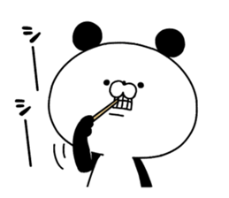 Loose panda. sticker #8669937