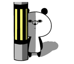 Loose panda. sticker #8669943