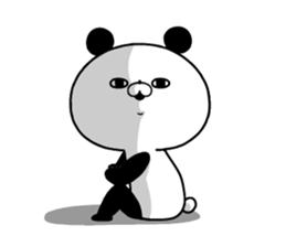 Loose panda. sticker #8669944