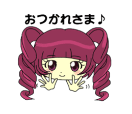 Glitter Cute Girls sticker #8670186