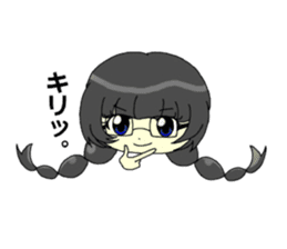 Glitter Cute Girls sticker #8670188