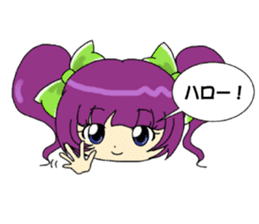 Glitter Cute Girls sticker #8670194