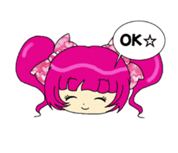 Glitter Cute Girls sticker #8670195