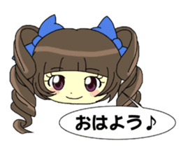 Glitter Cute Girls sticker #8670196