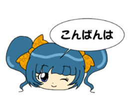 Glitter Cute Girls sticker #8670198