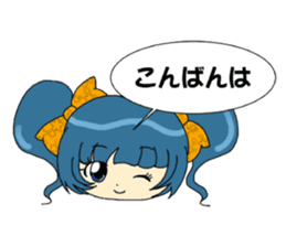 Glitter Cute Girls sticker #8670198