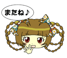 Glitter Cute Girls sticker #8670200