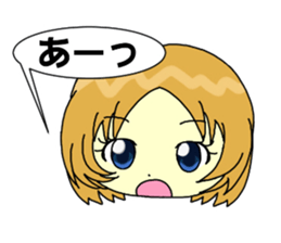 Glitter Cute Girls sticker #8670202