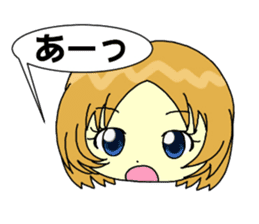 Glitter Cute Girls sticker #8670202