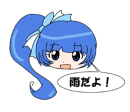 Glitter Cute Girls sticker #8670206