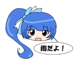 Glitter Cute Girls sticker #8670206