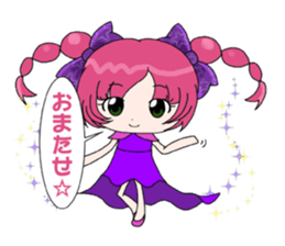 Glitter Cute Girls sticker #8670211